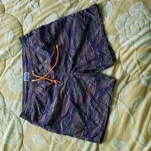 J.Crew camo swimming trunks size medium